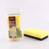 Fabricante al por mayor pegamento de inmersión de alta densidad contiene arena doble cara esponja de lavavajillas limpiador bloque de esponja de bañera cepillo Specification image
